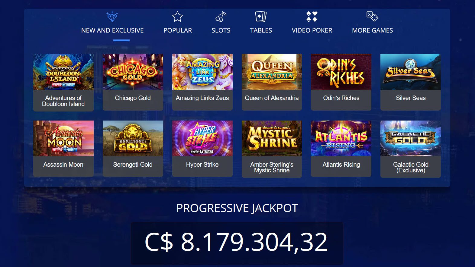 all slots casino games