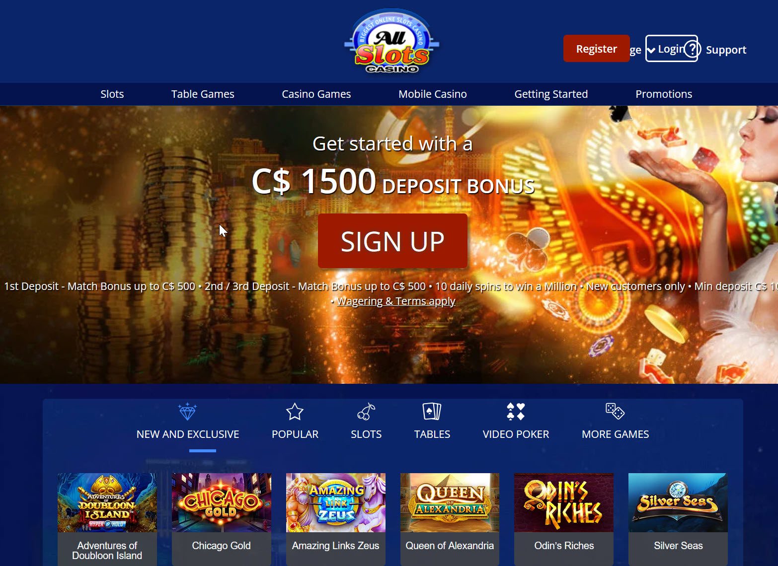 allslots homepage